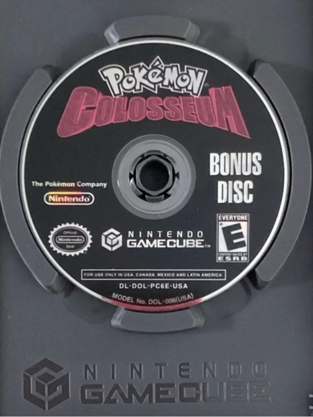 Pokemon Colosseum Bonus Disc Nintendo GameCube Game Authentic Tested